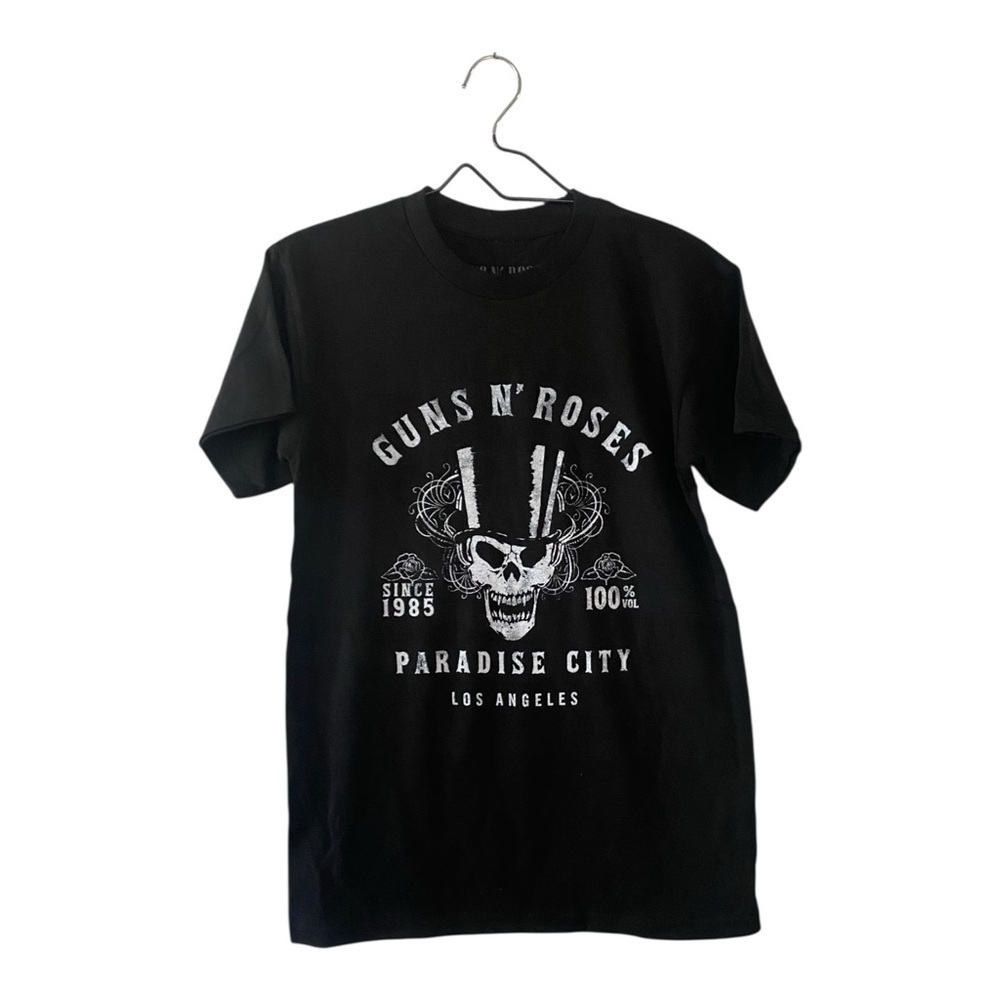 Guns N’ Roses Black Band T Shirt Unisex Size Small 100% Cotton Short Sleeve Tee